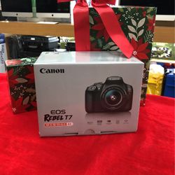 Canon EOS Rebel T7 DSLR Camera with 18-55mm Lens