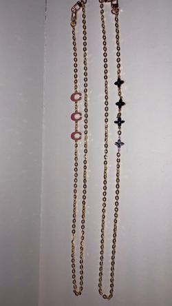 Gold-Tone Chain Necklaces Set of Two