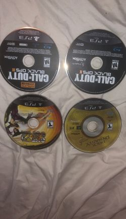 4 PS3 games 20-15$ like new