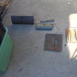 62 63 Impala Glove Box Door And Rear Window Cover Interior
