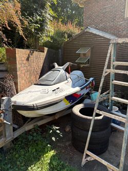 Boat and jet ski