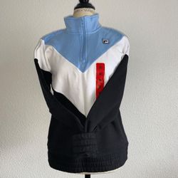 Fila Baby Blue Ekanta 1/4 Zip Sweatshirt