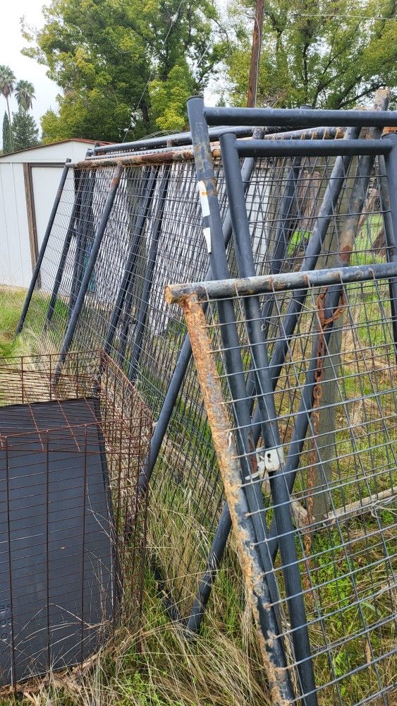 (3) 5x10 Dog Kennels $180 Each