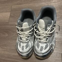 Bottega Veneta, white silver, 45 eu