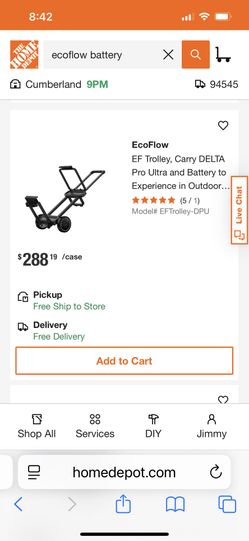 EcoFlow Delta pro ultra Trolley