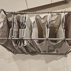 large laundry hamper with wheels