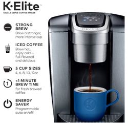 Keurig K Elite With Keurig Frother