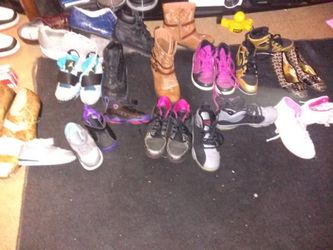 Nikes Jordans timberlands Michael kors