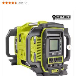 RYOBI ONE+ 1800-Watt Power Station Battery Inverter Push Button Battery Generator TOOL ONLY