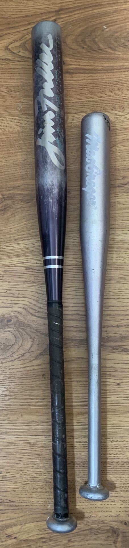 Jim Fuller and Mcgregor Baseball Bat