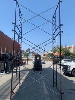 5‘X7’x15’ High three sections Scaffold Tower