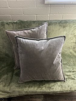 Set of Gray Pillows