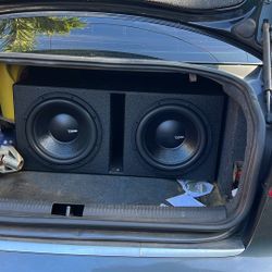 12” DS18 Subs & Boss Amplifier 