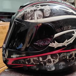 Sparx Custom Design Motorcycle Helmet