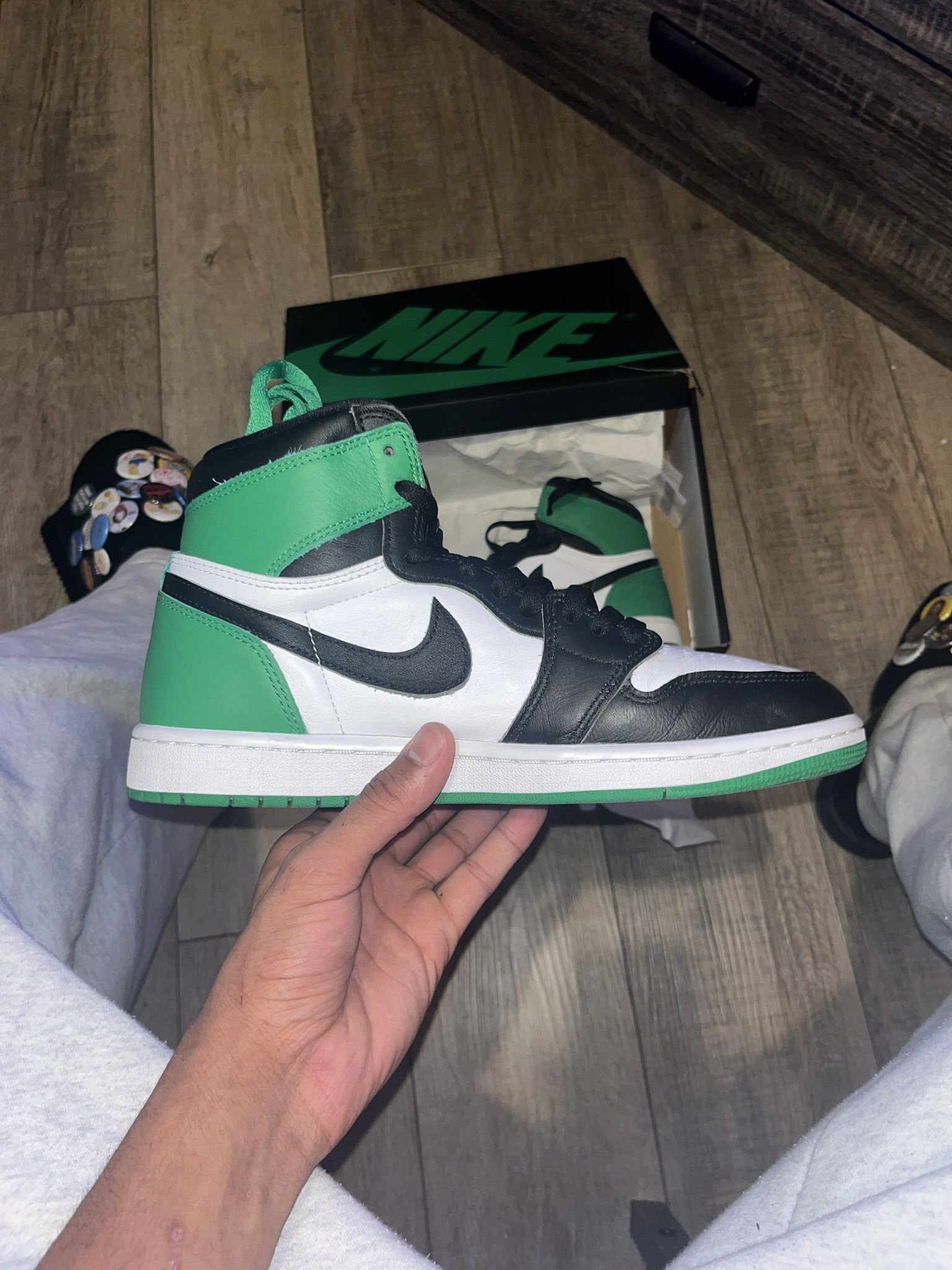 Jordan 1 High “Lucky Green” 