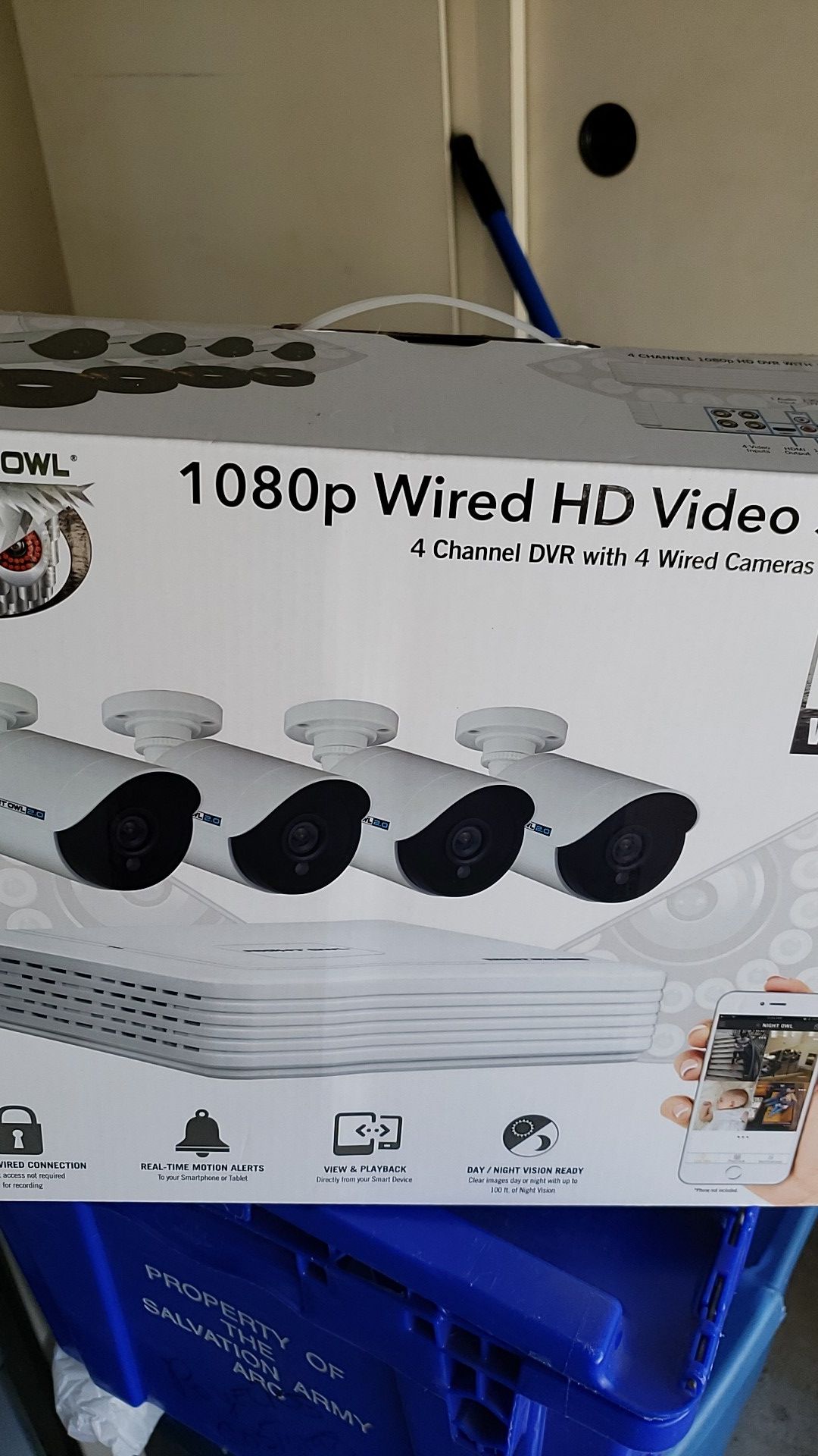 1080p wired night cameras