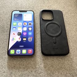 FACTORY UNLOCKED IPHONE 13 PRO MAX 256gb W/glass & Case