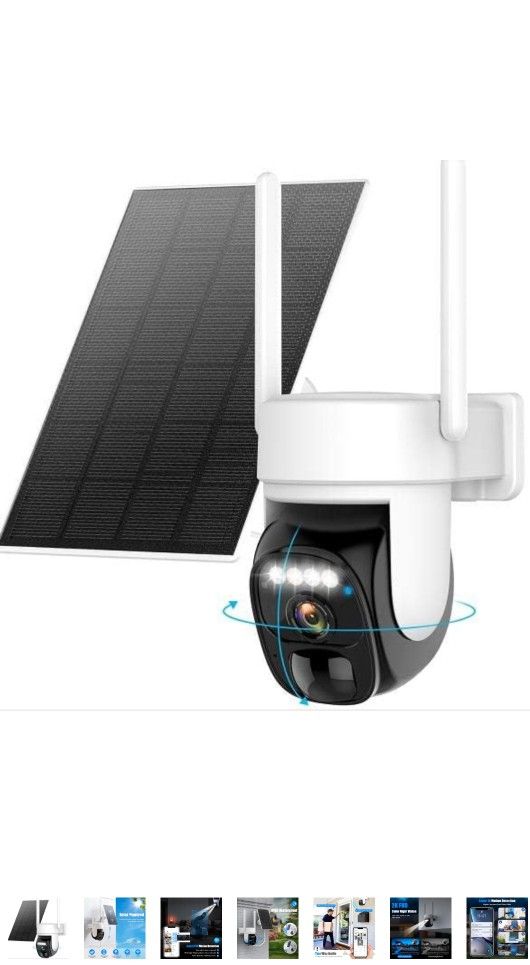 New Solar Power Camera