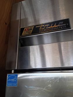 True Stainless Steel Commercial Refrigerator