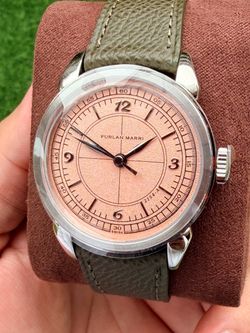 ⌚ FURLAN MARRI SALMON SECTOR AUTOMATIC 37.5MM 🎯 BRAND NEW, NEVER TRIED ON