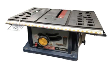 Ryobi Bts10 Blue Corded Table Saw