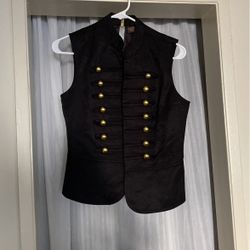 Black Womans Vest