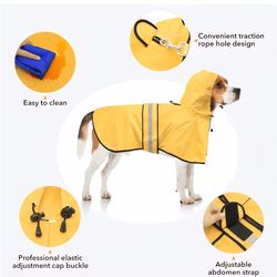 Dog Raincoat Size Large
