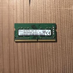 Hynix 8GB DDR4 2400 MHz PC4-19200 1Rx8 SODIMM Laptop Memory RAM