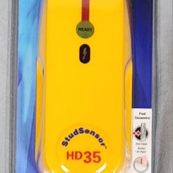 The StudSensor™ HD35 stud finder features a bright, easy-to-understand interface and a wide, contoured grip for comfort and ease of use, it provides o