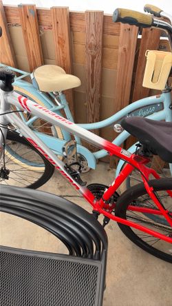 (2) bikes & (1) bike rake
