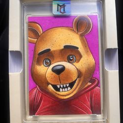 1/1 Winnie the Pooh Sketch Card 