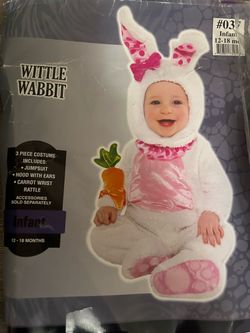 Infant Rabbit Costume - 12-18 months