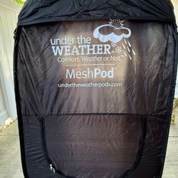 Under the weather mesh pod