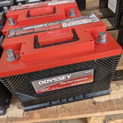 Odyssey AGM Car Battery/ 48/H6 Group size 