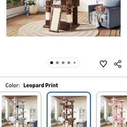  81in Multi-Level Tall Cat Tree Tower for Indoor Kitties/Larger Cat Condo Furniture with Hammock/Cozy Pussycat Perches/Sisal Scratching Posts