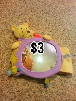 Car mirror for rear facing baby