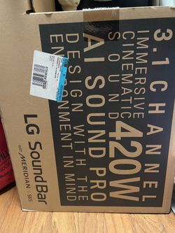 LG Soundbar -Brand New in Box