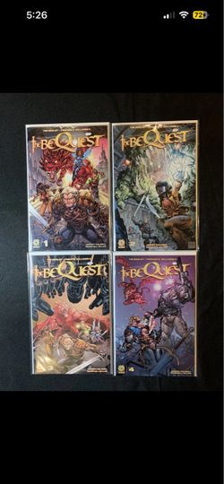 AFTERSHOCK The BEQUEST (2021) 1 2 3 4 NM/VF Complete Set Comic Seeley Williams