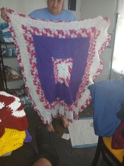Homemade Chrocht Blankets