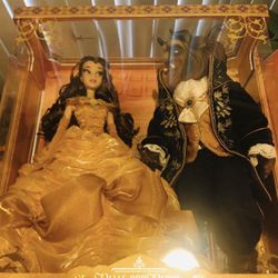 Disney Beauty And The Beast Limited Edition Platinum Doll 