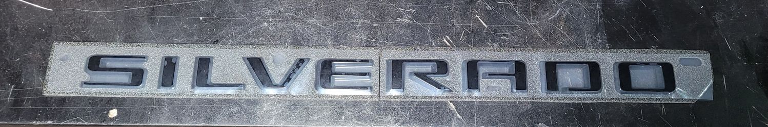 Black  Silverado Script