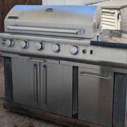 Large Grill, Outdoor Stainless Steel for BBQ