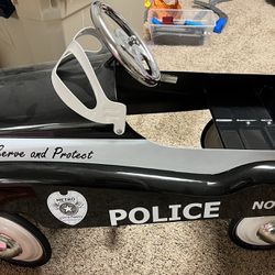 Kids Pedal Police Car