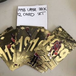 Michael Jordan Autographed Cards