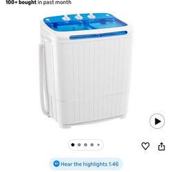 Portable Washer 16 Lbs
