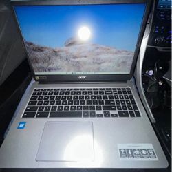 Acer Chromebook 315 + Charger & Case – Brand New!