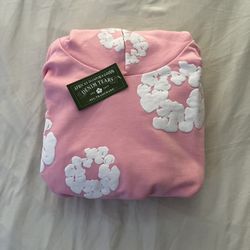 Denim Tears The Cotton Wreath Hoodie 'Pink’