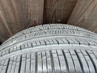 275/50/20 as new pirelli scorpion tires set