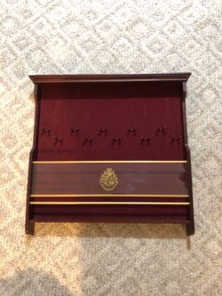 Noble Collection Harry Potter 10 Wand Display Plaque