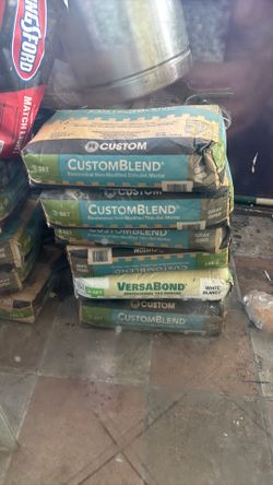 Custom blend thin set